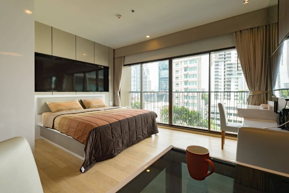 For RentCondoSukhumvit, Asoke, Thonglor : T2030368 Condo for NOBLE REFINE (Noble Rein Fine) Studio 32 sqm. Floor 8