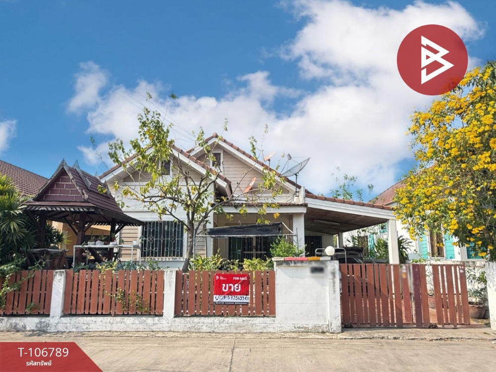 For SaleHousePattaya, Bangsaen, Chonburi : House for sale Yoo Sabai Phan Thong Project, Chon Buri