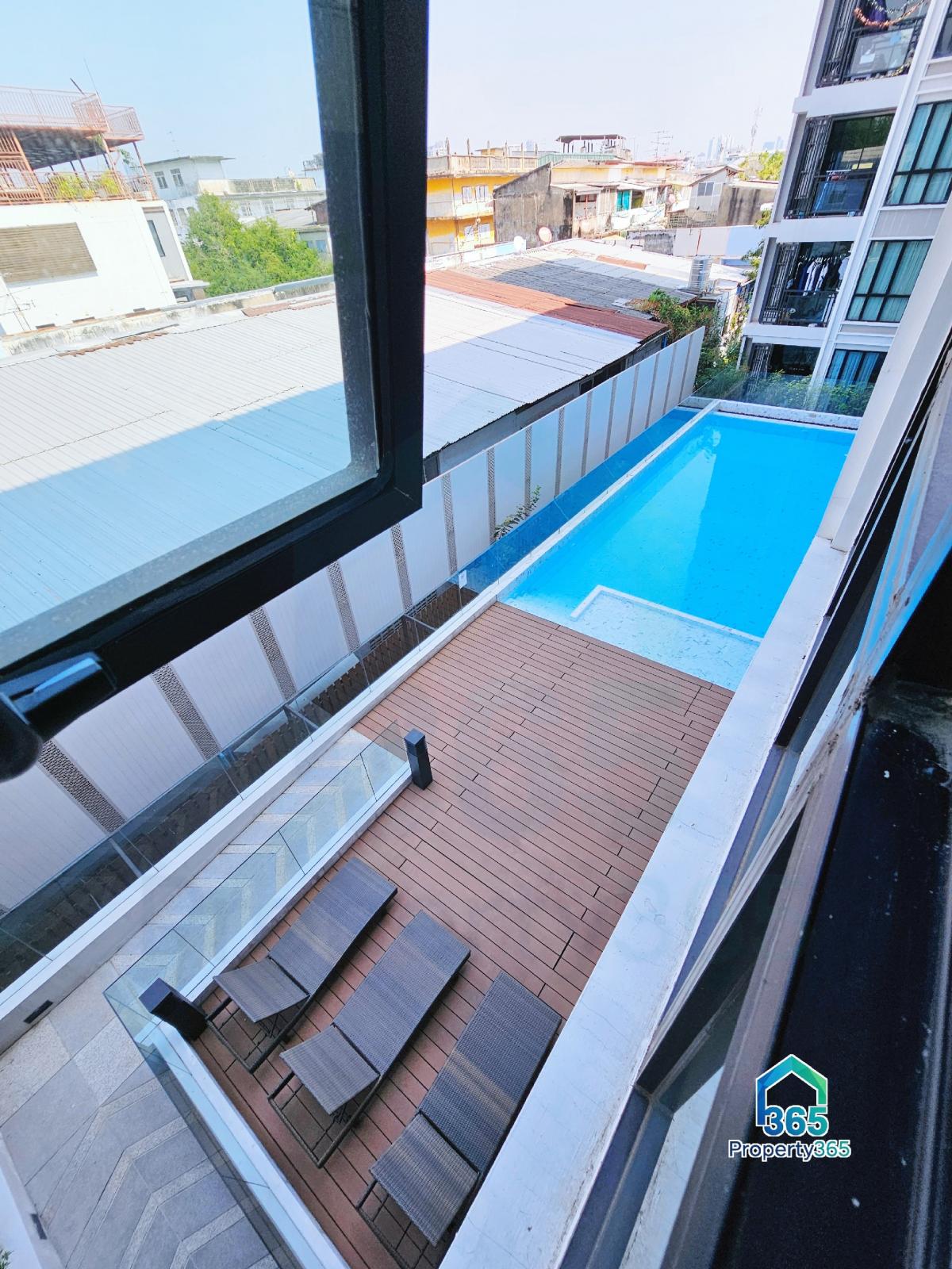 For SaleCondoSathorn, Narathiwat : Sale! Condo The Cube Urban Sathorn 🏙️ 2 Bedrooms, Pool View 🏊‍♀️ Fully Furnished ✨