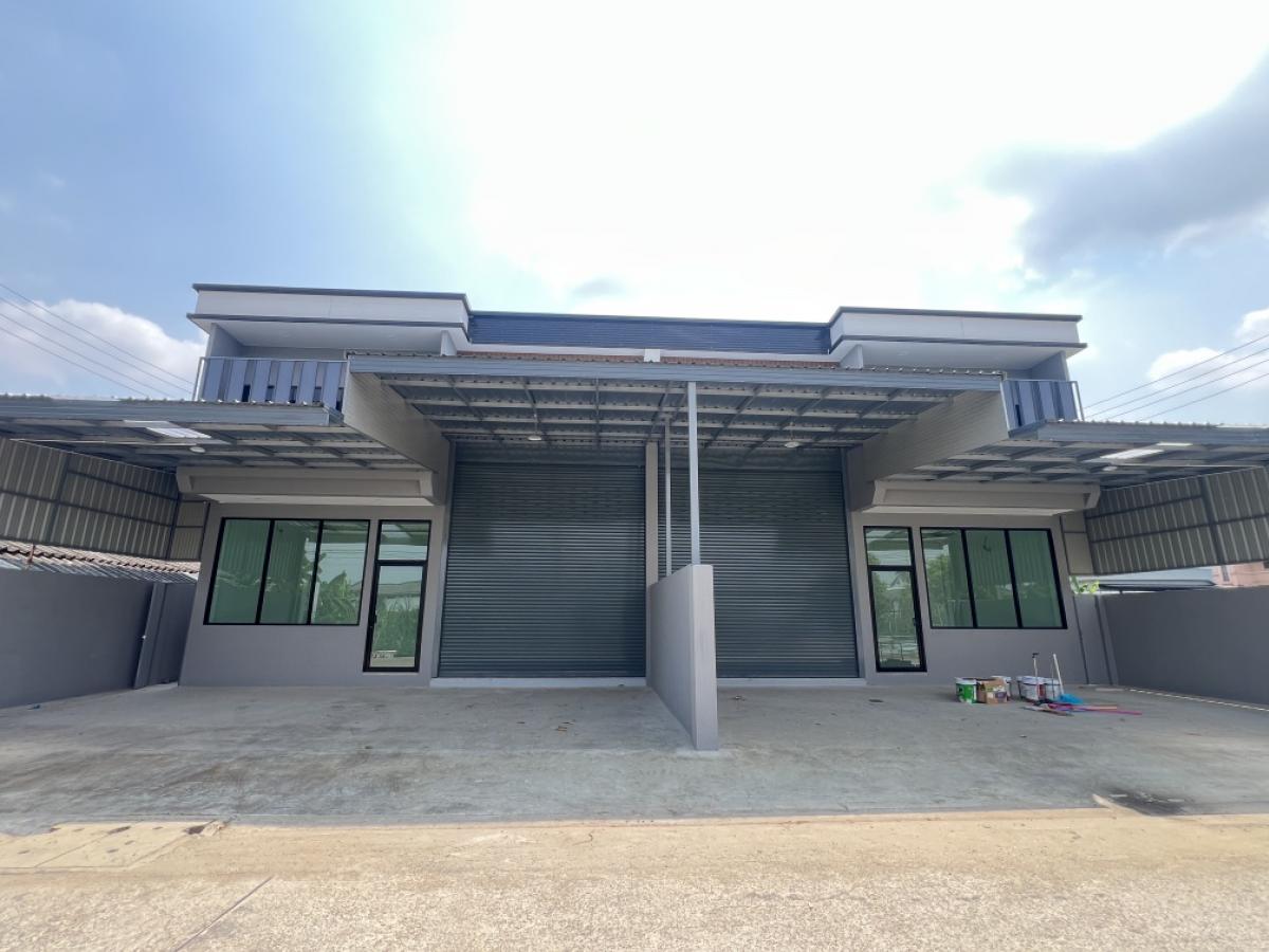 For SaleHome OfficePathum Thani,Rangsit, Thammasat : Sell ​​office warehouse, home office, Lam Luk Ka Khlong 4, newly built in Khlong 4, Lam Luk Ka, cheap price