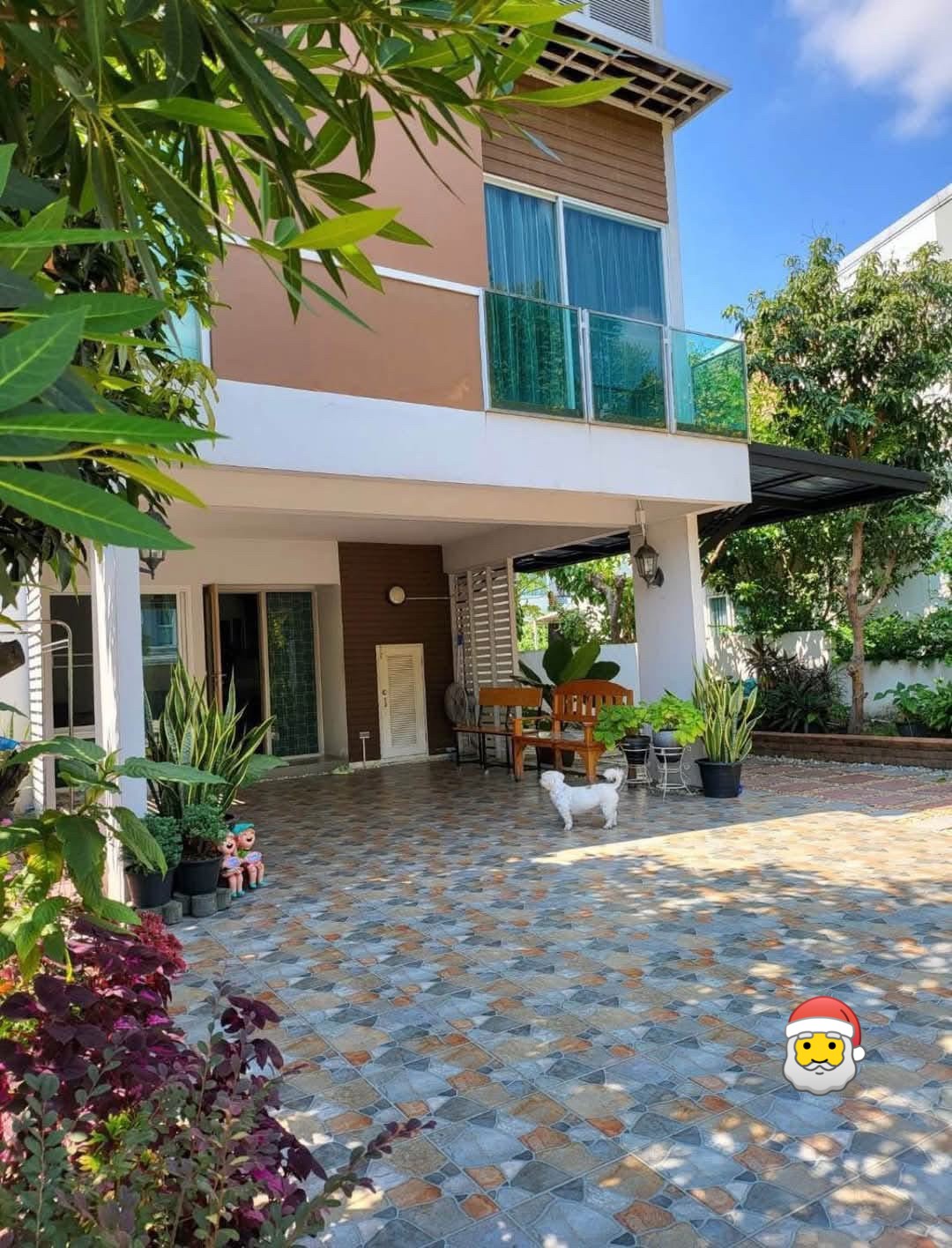 For RentHouseLadkrabang, Suwannaphum Airport : 🏡 3 -story house for rent Ring Road-Rama 9, 3 bedrooms, 2 bathrooms, convenient to travel to the city easily Near Airport Link, Thap Chang Station #Foreign reception #Sewn animals 🔥 Rental price 45,000/month, central part