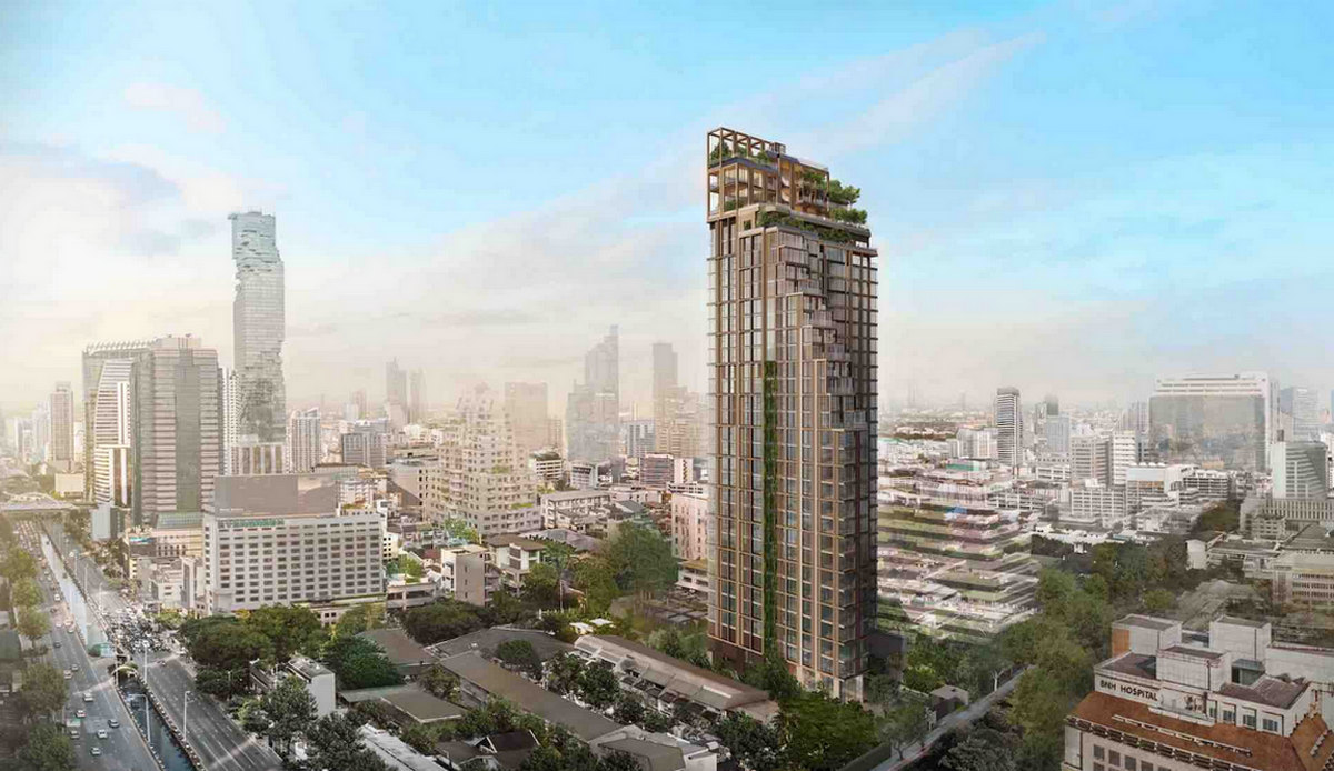 For SaleCondoSilom, Saladaeng, Bangrak : Sell ​​Romm Convent (Rom Convent). Luxurious condo in the heart of Silom-Sathorn, just 500 meters to BTS Sala Daeng and MRT Silom.