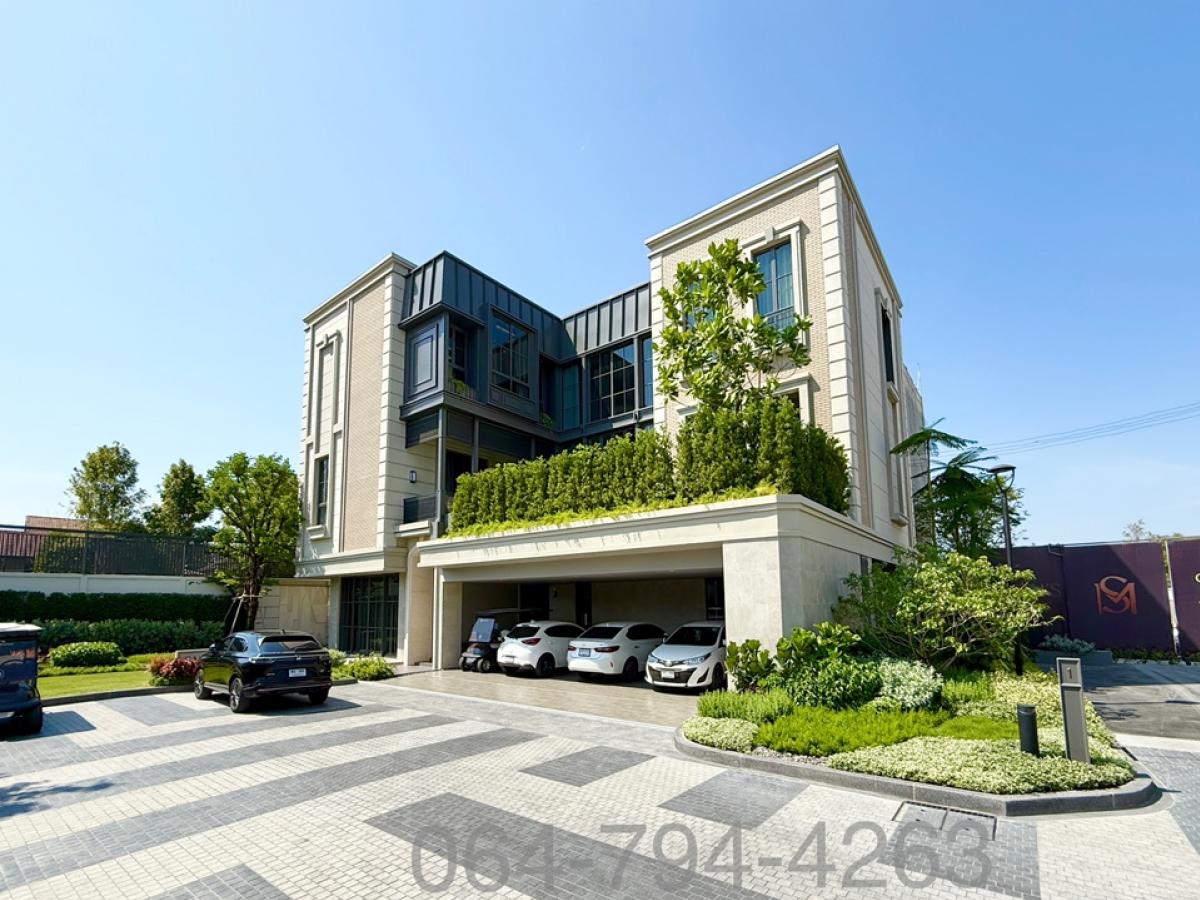 For SaleHouseKaset Nawamin,Ladplakao : 🏛️🌳𝐒𝐦𝐲𝐭𝐡’𝐬 𝐤𝐚𝐬𝐞𝐭-𝐧𝐚𝐰𝐚𝐦𝐢𝐧 (Smith Kaset-Nawamin) 3-story luxury detached house with swimming pool 📲 𝟎𝟔𝟒-𝟕𝟗𝟒𝟒𝟐𝟔𝟑 (Khun Nam)