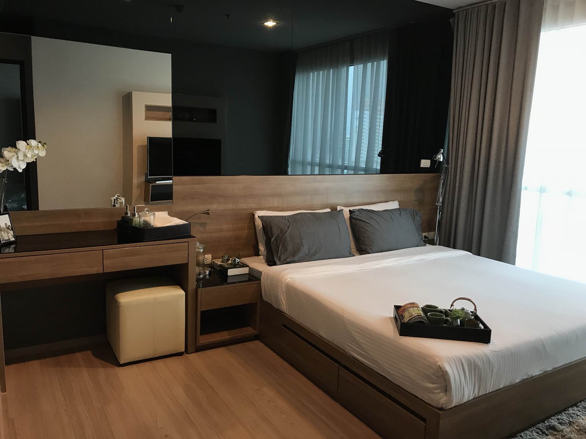 For RentCondoSathorn, Narathiwat : !! Beautiful room for rent, Condo Rhythm Sathorn, near BTS Saphan Taksin