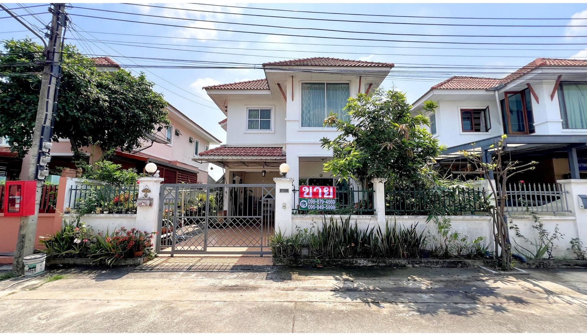 For SaleHouseNonthaburi, Bang Yai, Bangbuathong : House for sale Imperial Laguna Village, Bang Bua Thong, Phase 2, area 52.5 sq.w., good condition, ready to be in a good neighbor