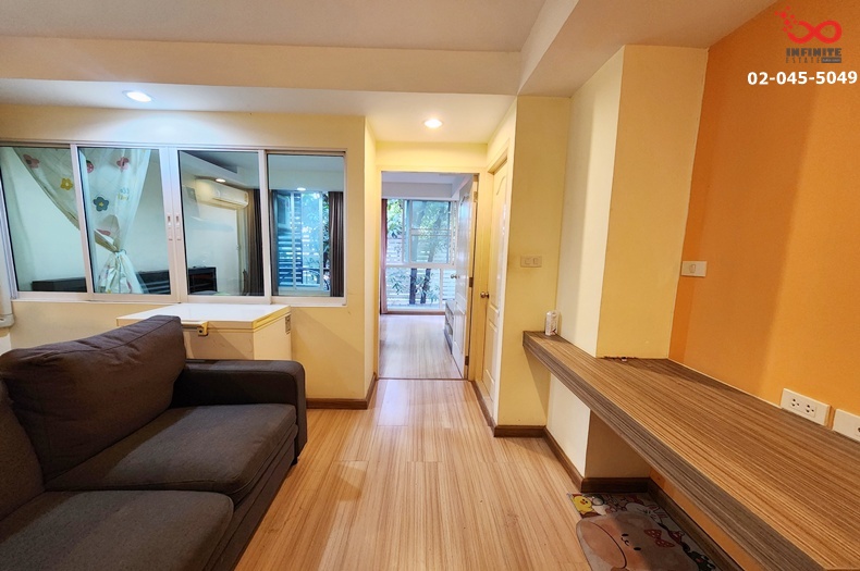 For SaleCondoRatchadapisek, Huaikwang, Suttisan : Condo for sale, Humble Lift, Run Atchindawet 33.8 square meters, 2nd floor, Soi Jinthavej