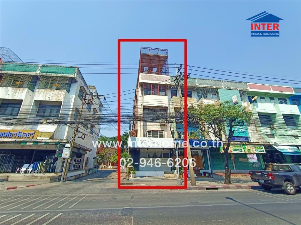 For SaleShop HouseNawamin, Ramindra : 5th floor commercial building 19.02 sq.w., Preecha Village 2 Soi Nawamin 65, Nawamin Road, Serithai Road, Bang Kapi District, Bangkok