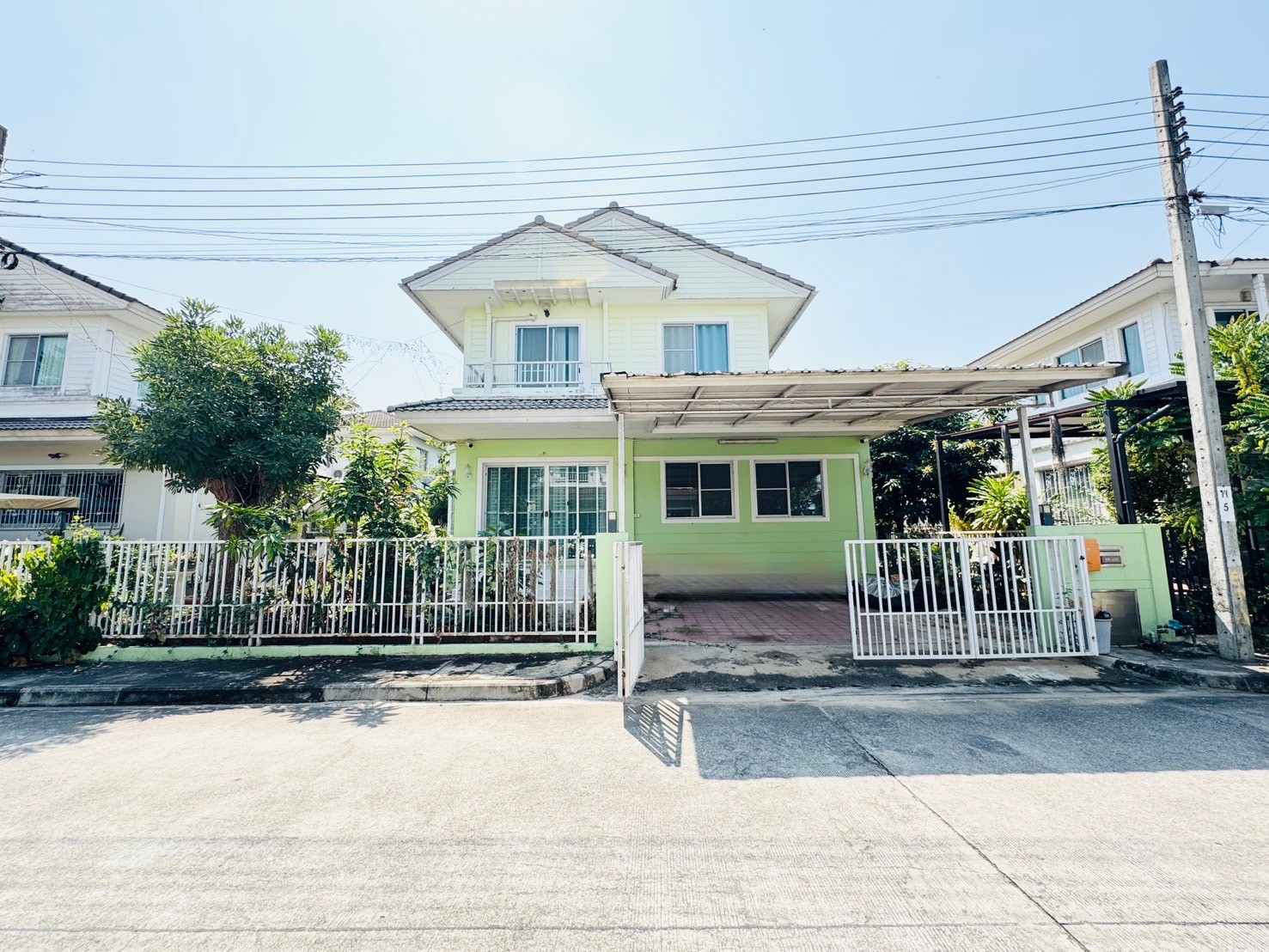 For SaleHouseLadkrabang, Suwannaphum Airport : Single house near Suvarnabhumi Airport Chollada-Suvarnabhumi 3 bedrooms, 3 bathrooms, 56.2 sq.w. Quick!