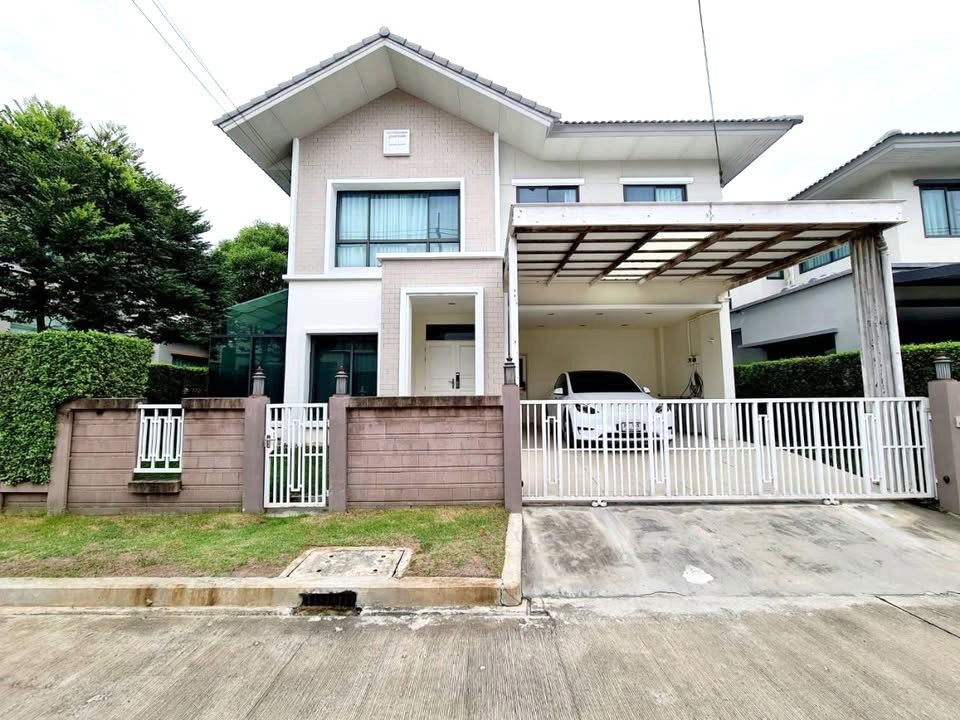 For RentHousePathum Thani,Rangsit, Thammasat : Rent a 2 -story detached house, Lad Darm Tiwanon