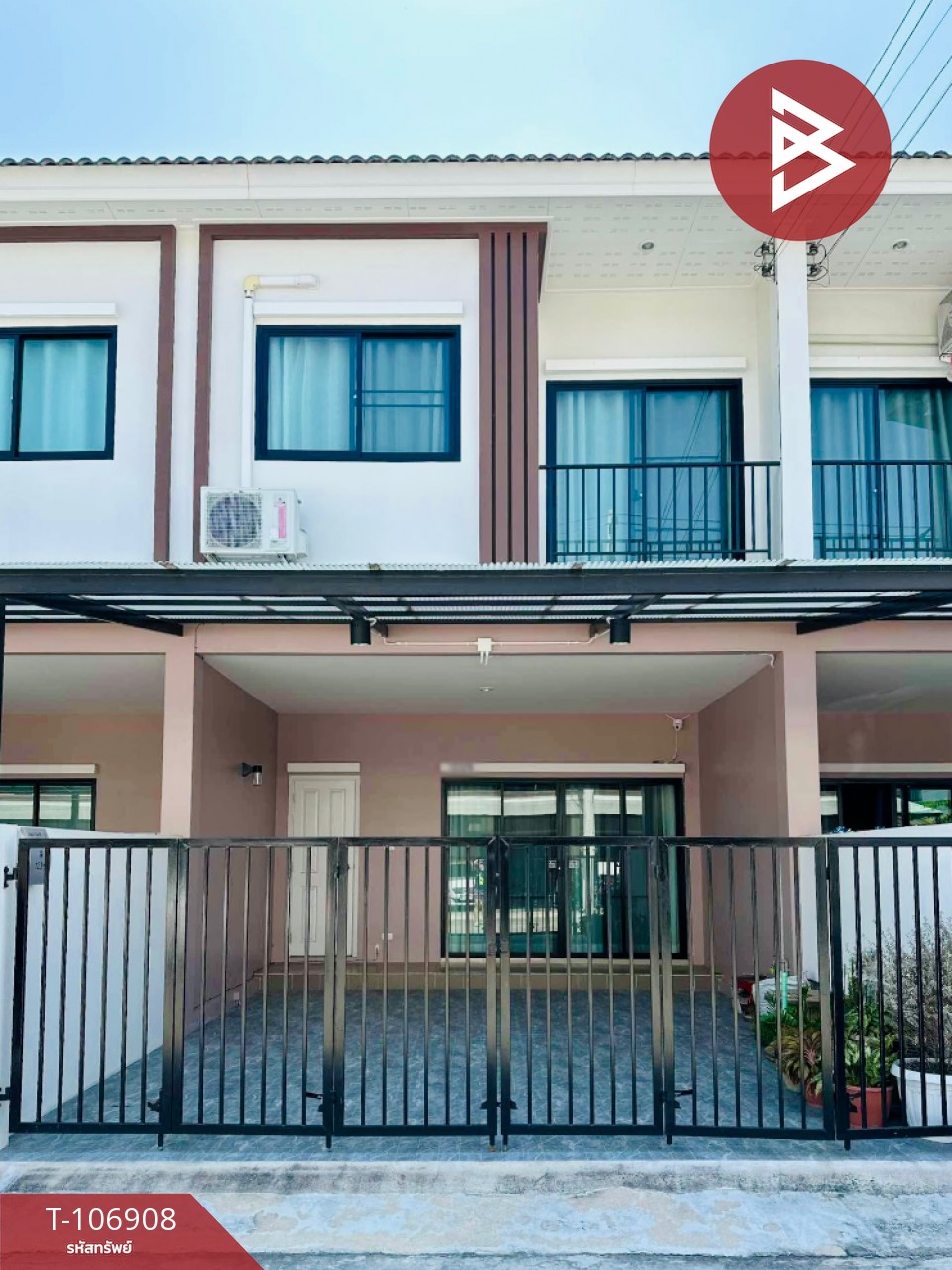 For SaleTownhomePattaya, Bangsaen, Chonburi : Townhouse for sale, The Price Sriracha Village 2, Chon Buri