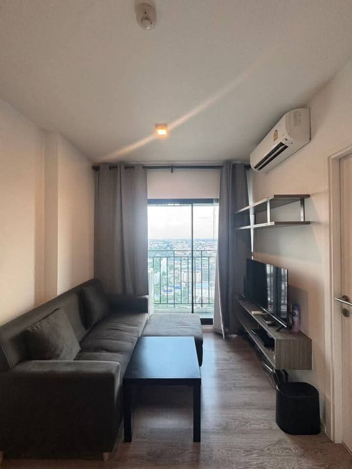 For RentCondoSamut Prakan,Samrong : 🍀 Condo for rent Kensington Sukhumvit Thepharak 1, high bed, beautiful view, beautiful decorated room, has a digital door washing machine, only 7500-