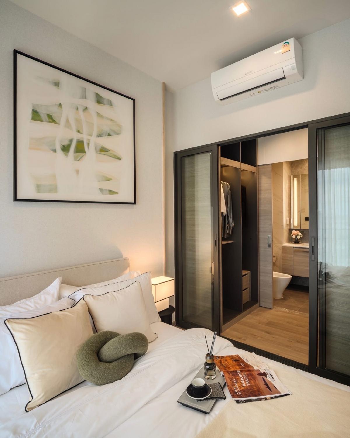 ให้เช่าคอนโดลาดพร้าว เซ็นทรัลลาดพร้าว : the crest park residences /one bed plus 35 sqm./29 fl./38,000