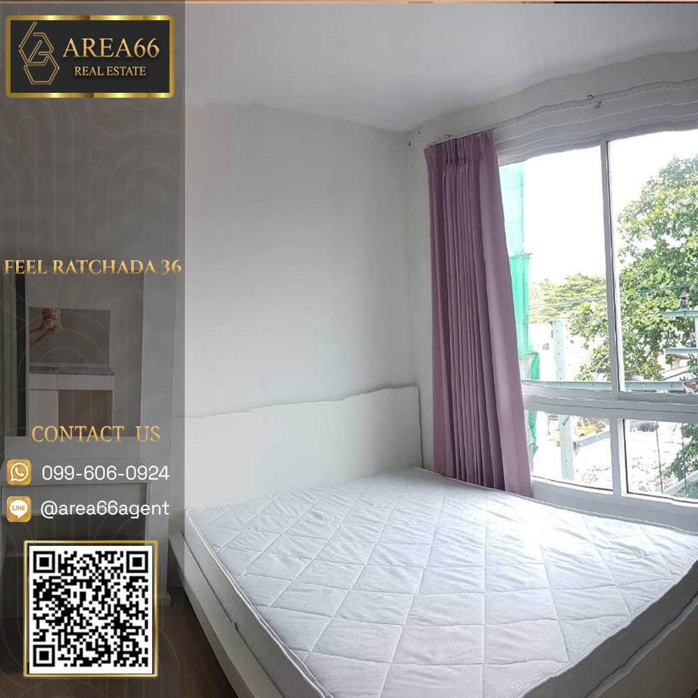 For SaleCondoRatchadapisek, Huaikwang, Suttisan : 🔥 Urgent sale !! Condo Ratchada36