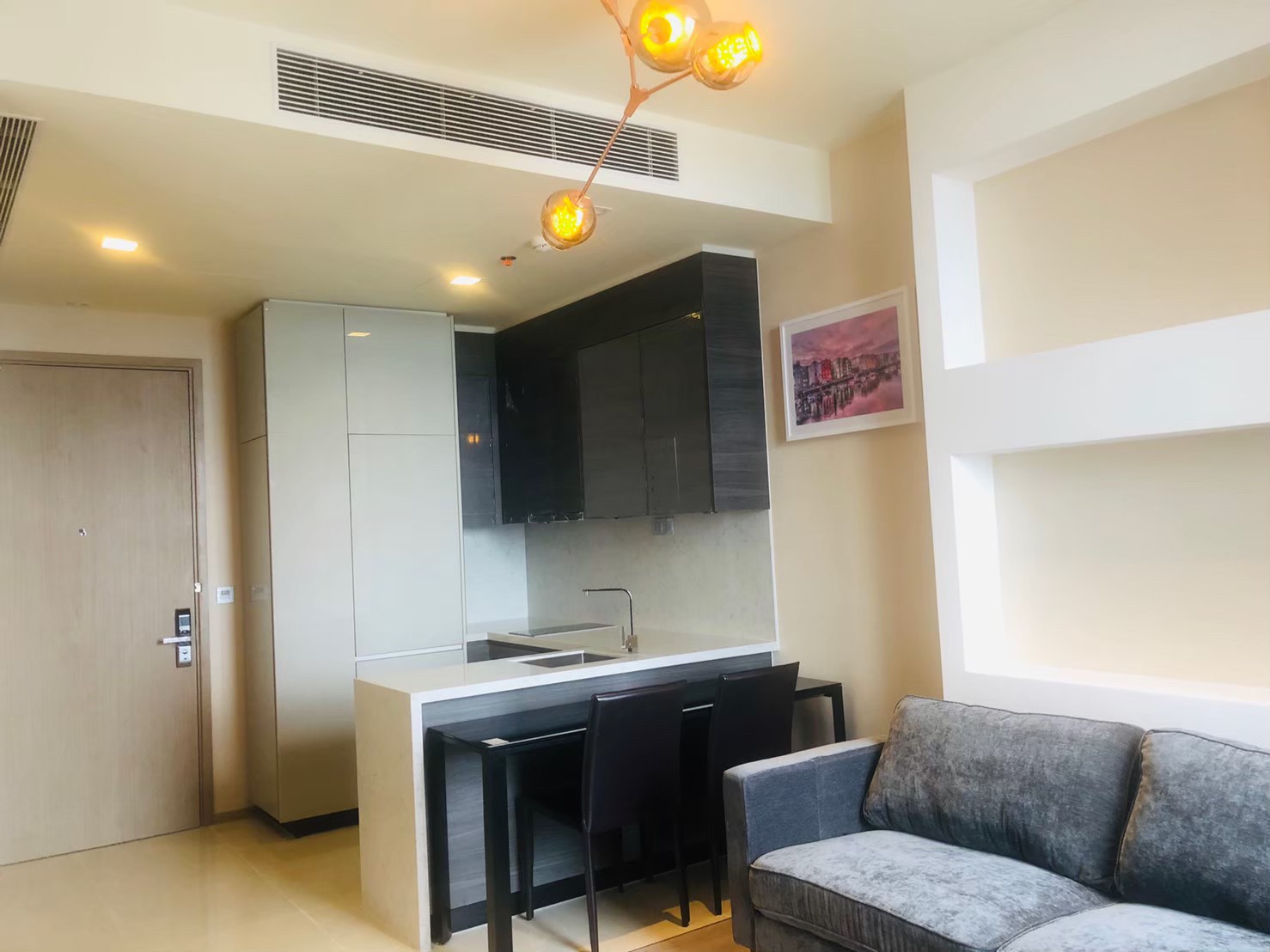 For RentCondoSukhumvit, Asoke, Thonglor : Luxury Condo for Rent at The Esse Asoke – 1 Bedroom, 1 Bathroom