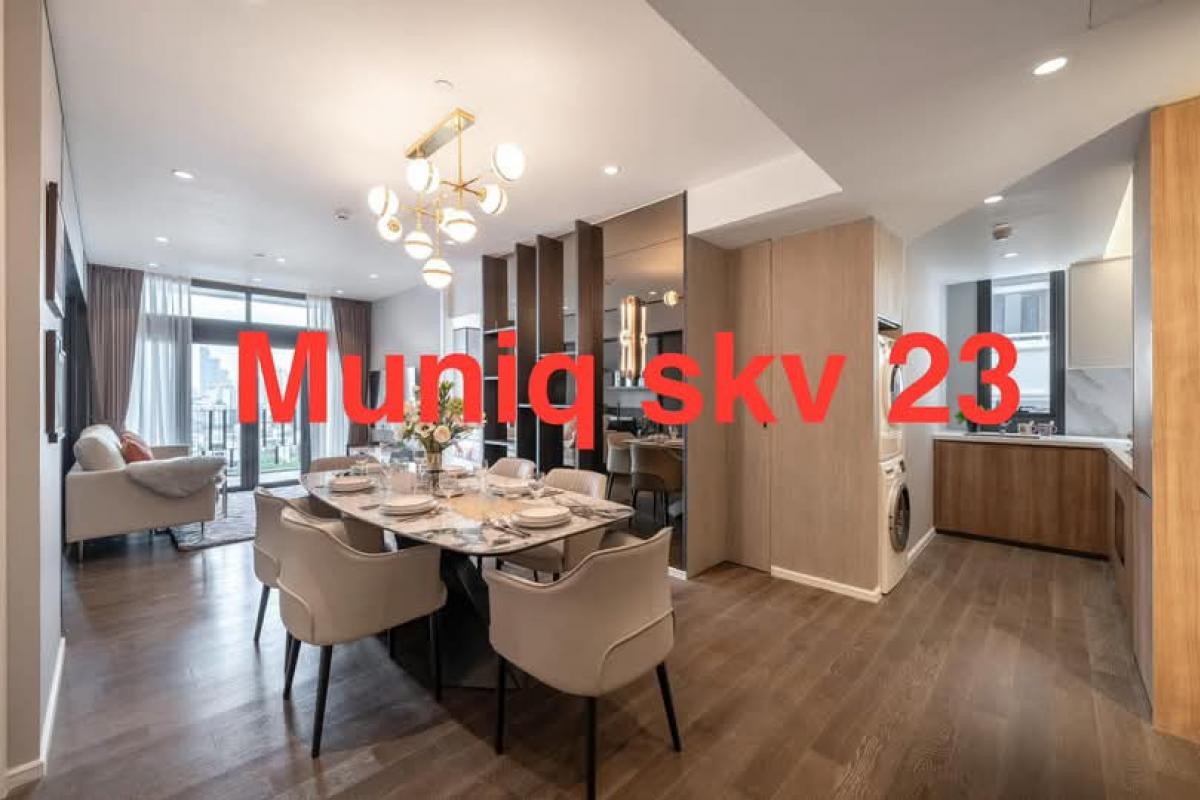 For RentCondoSukhumvit, Asoke, Thonglor : 🏢 Condo for rent Muniq Sukhumvit 23 - Beautiful room ready