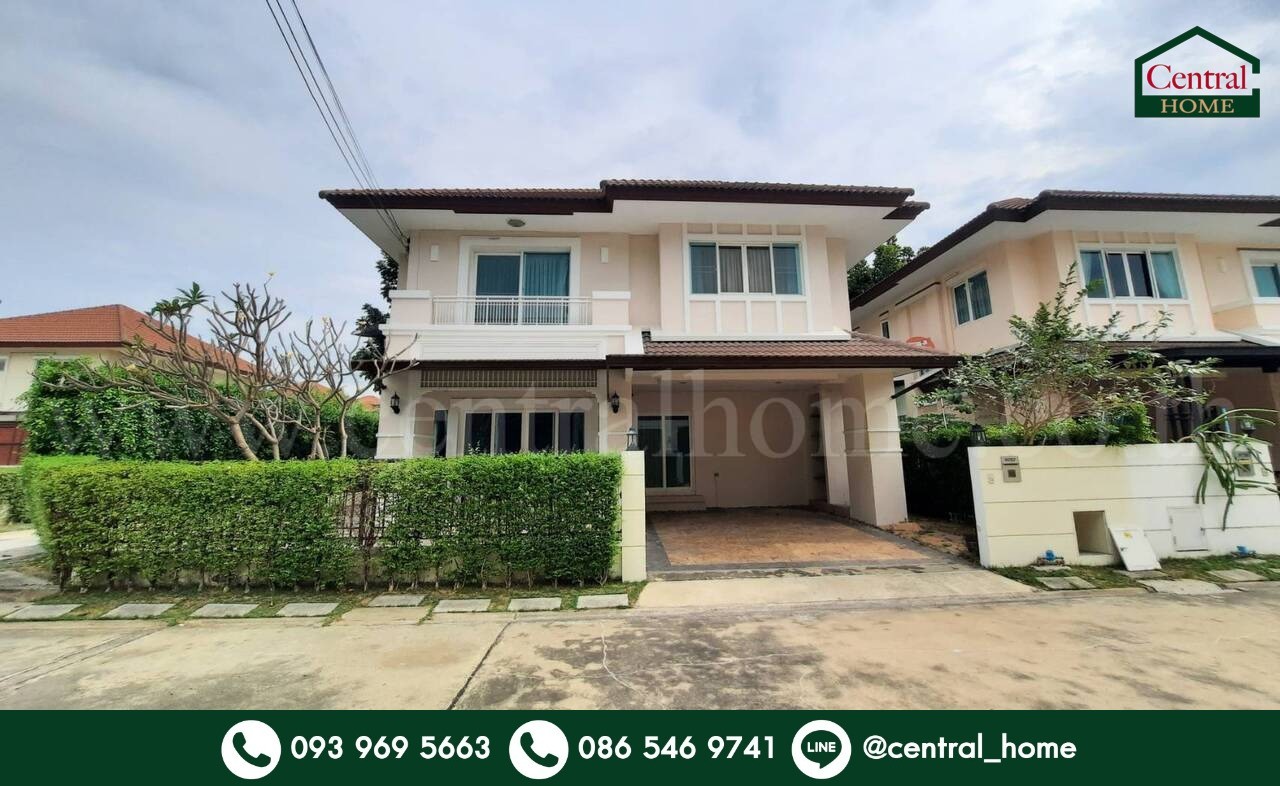 HouseNonthaburi, Bang Yai, Bangbuathong : Detached house The Sen, Trote Rattanathibet, behind the corner near MRT Purple Line, Bang Phlu Station