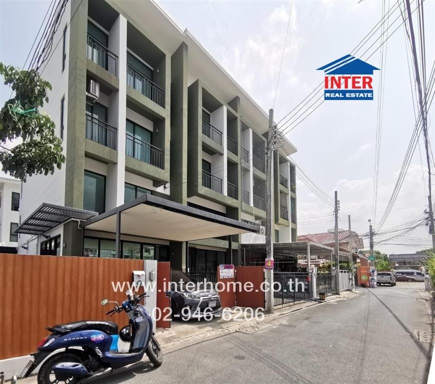 For SaleShop HouseWongwianyai, Charoennakor : Commercial building 3.5, floor 40.4 sq.w. Commercial Building, Soi Wutthakat 1, near Talat Phlu, Wutthakat Road, Terdthai Road, Thonburi District, Bangkok