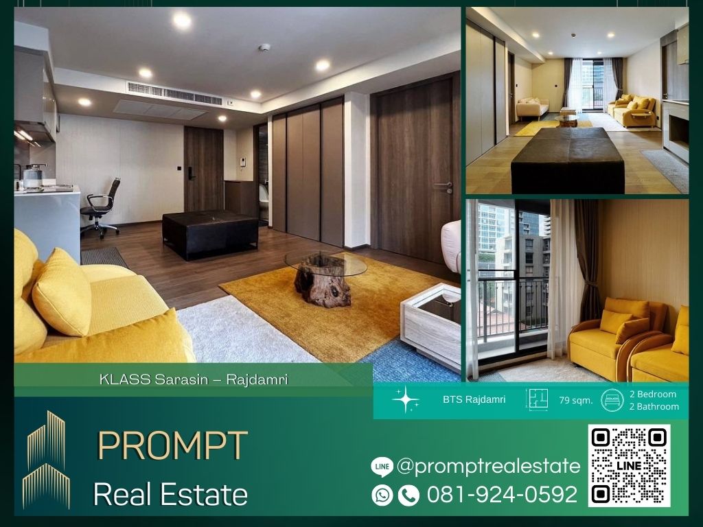 For RentCondoWitthayu, Chidlom, Langsuan, Ploenchit : KL04867 - KLASS Sarasin – Rajdamri :  คลาส สารสิน - ราชดำริ