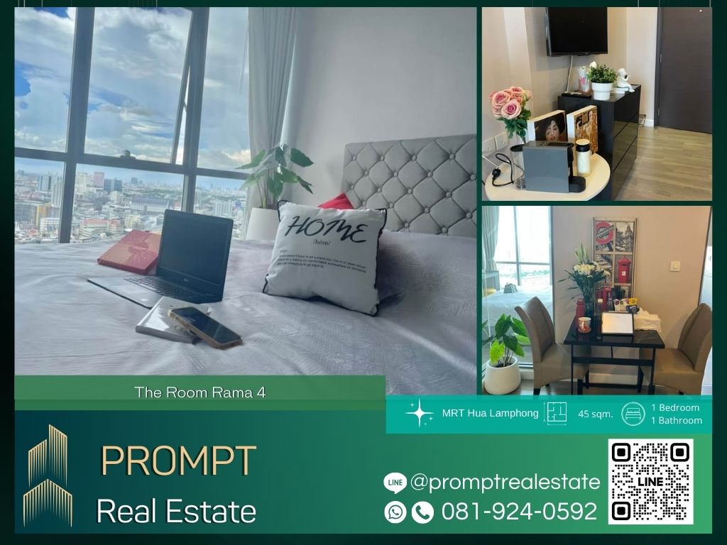 For RentCondoSiam Paragon ,Chulalongkorn,Samyan : ST13198 - The Room Rama 4 :  เดอะรูม พระราม 4 - MRT Hua Lamphong/ BTS National Stadium/ MBK Center