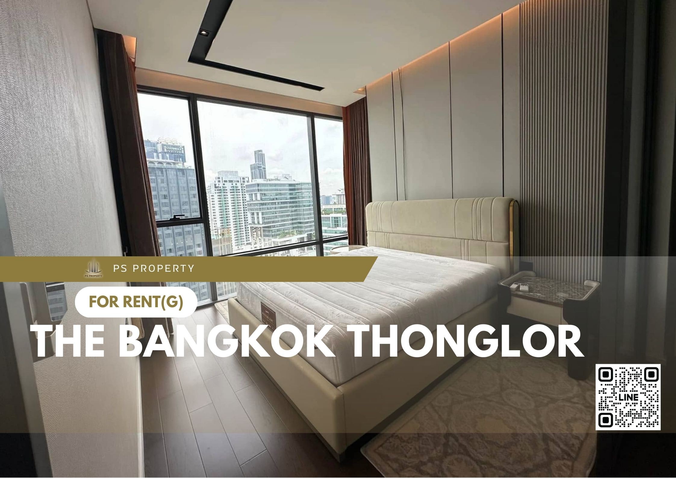 For RentCondoSukhumvit, Asoke, Thonglor : For rent 🔥 The Bangkok Thonglor 🔥 2 bedrooms, 2 bathrooms, furniture and electrical appliances