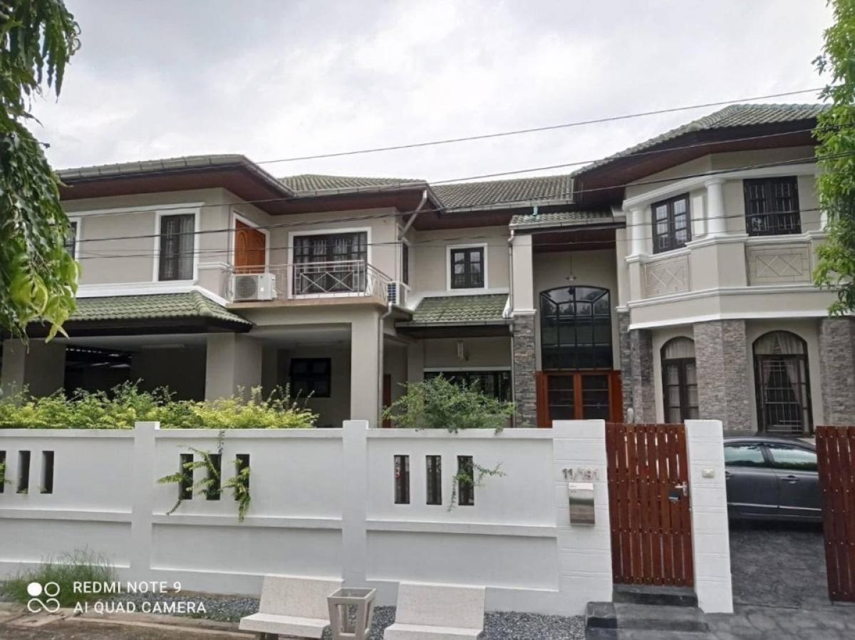 For RentHouseNawamin, Ramindra : 120,000.- Rent a detached house, Soi Phahonyothin 48, Junction 5, near BTS, Saiyud station