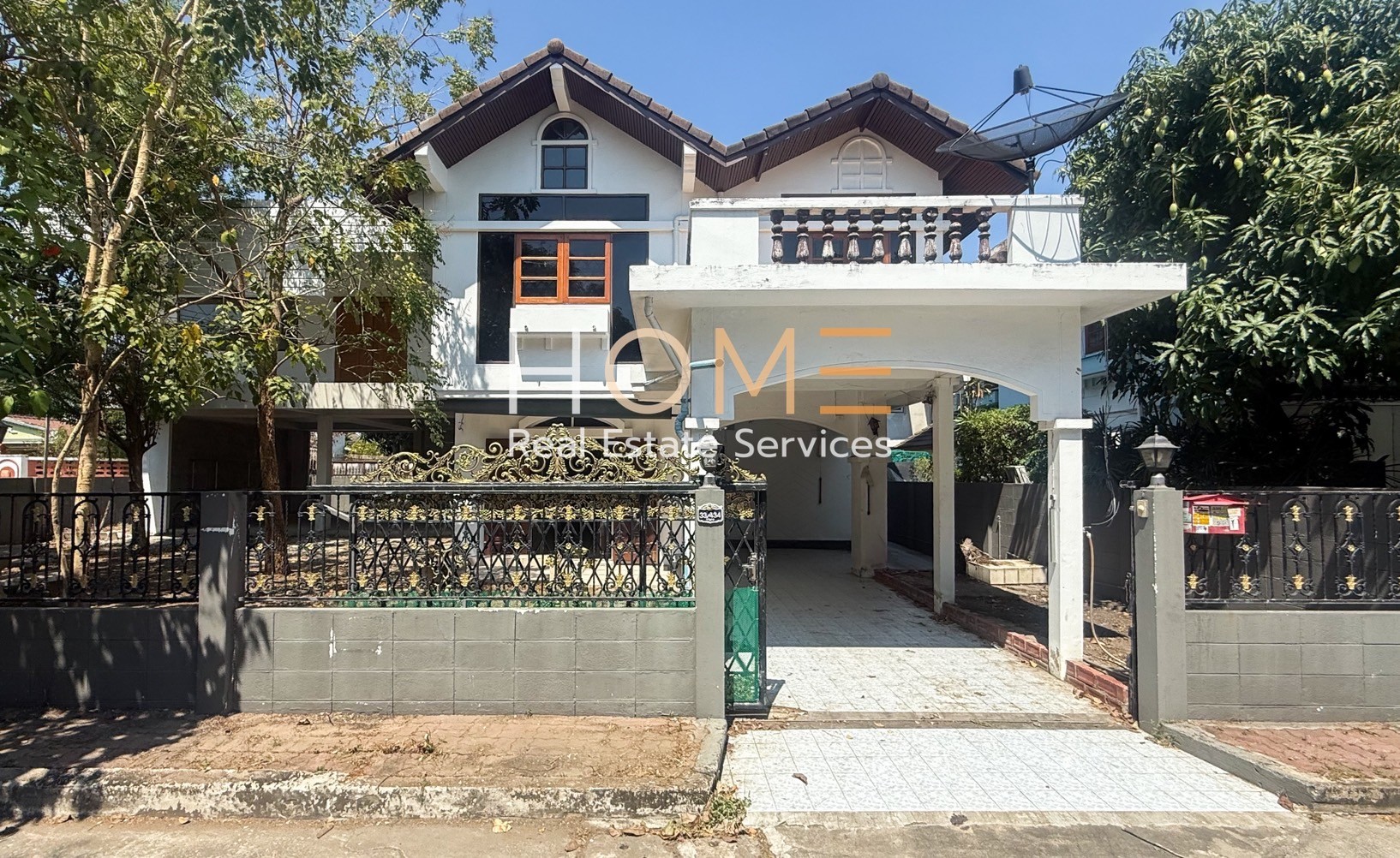 For SaleHouseSamut Prakan,Samrong : Bang Nawilla Soi Bangna - Trat 39 /4 Bedrooms (Sale), Bang Na Villa Village Soi Bangna - Trad 39 /4 Bedrooms (For Sale) CJ584