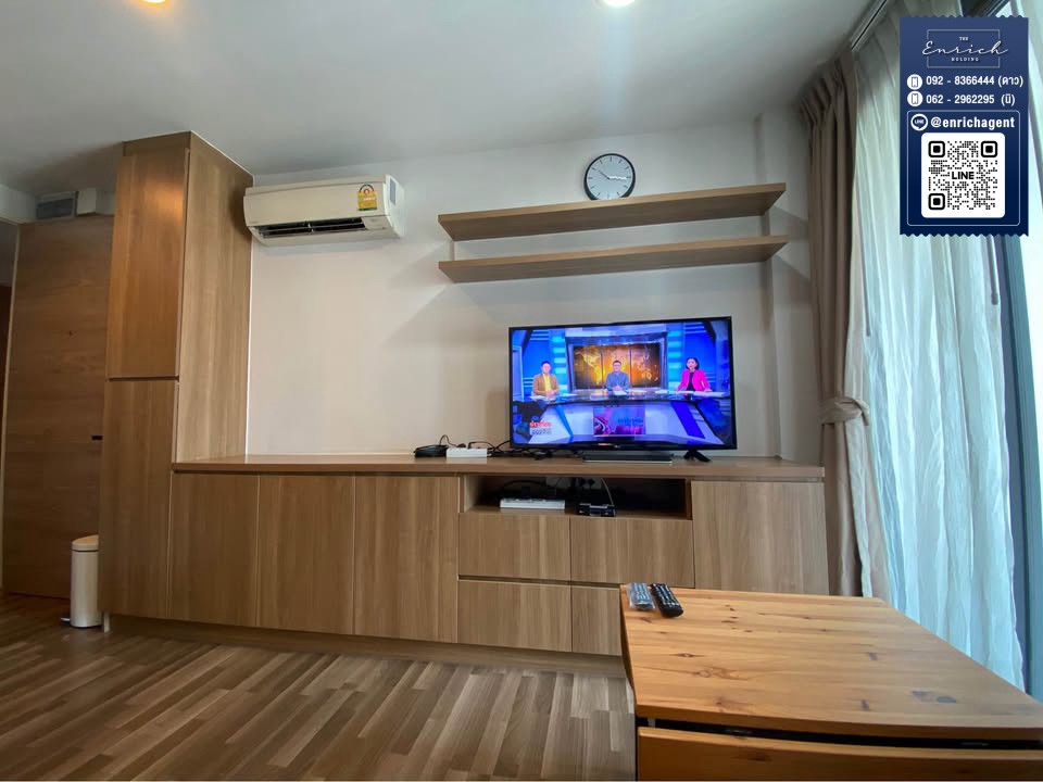 For RentCondoRamkhamhaeng, Hua Mak : 💙 Rent Living Nest Ramkhamhaeng is ready to enter in April. Electrical appliances, MRT, Lam Sali Intersection 💙 092-8366444 Dao // Line ID: @enrichagent