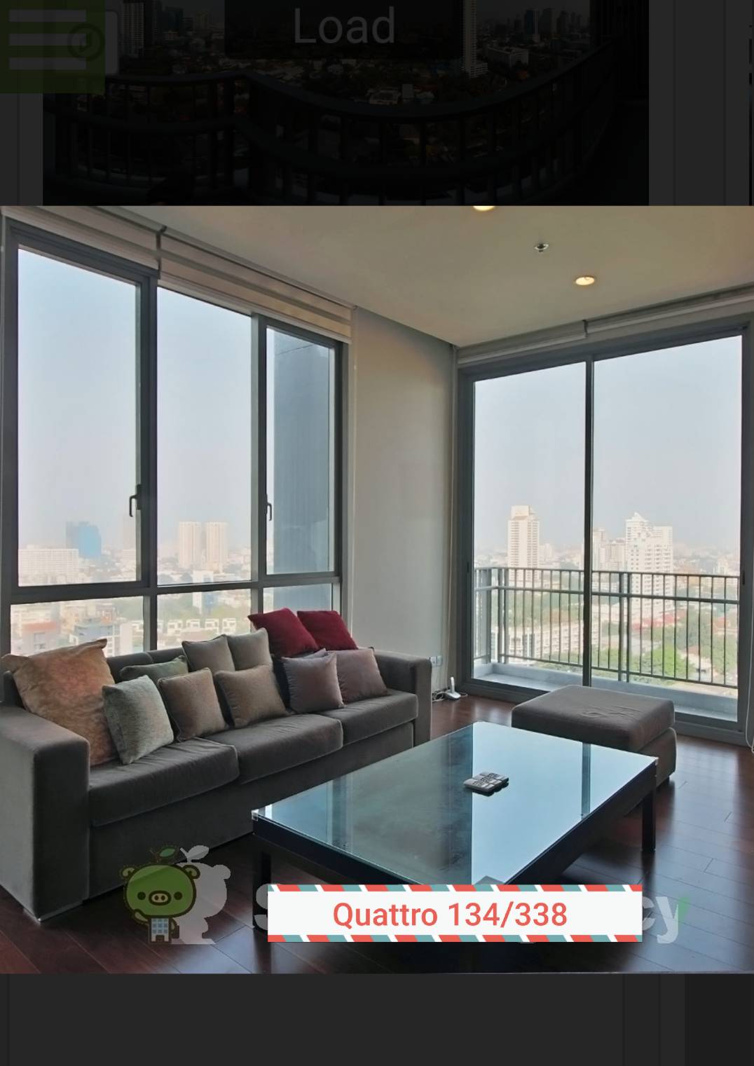 ให้เช่าคอนโดสุขุมวิท อโศก ทองหล่อ : Luxury Condo for Rent at Quattro by Sansiri – 2 Bedroom, 2 Bathroom