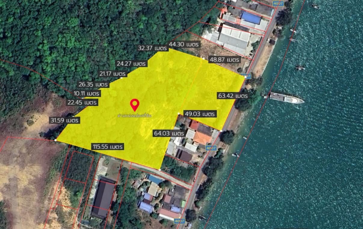 For SaleLandPhuket : ● Prime location ● Golden Land, Por Phuket Bay | 8 Rai 238.00 Sq. 6. (3,438.00 sq.w.) | Yellow area Build up to 23 tall buildings