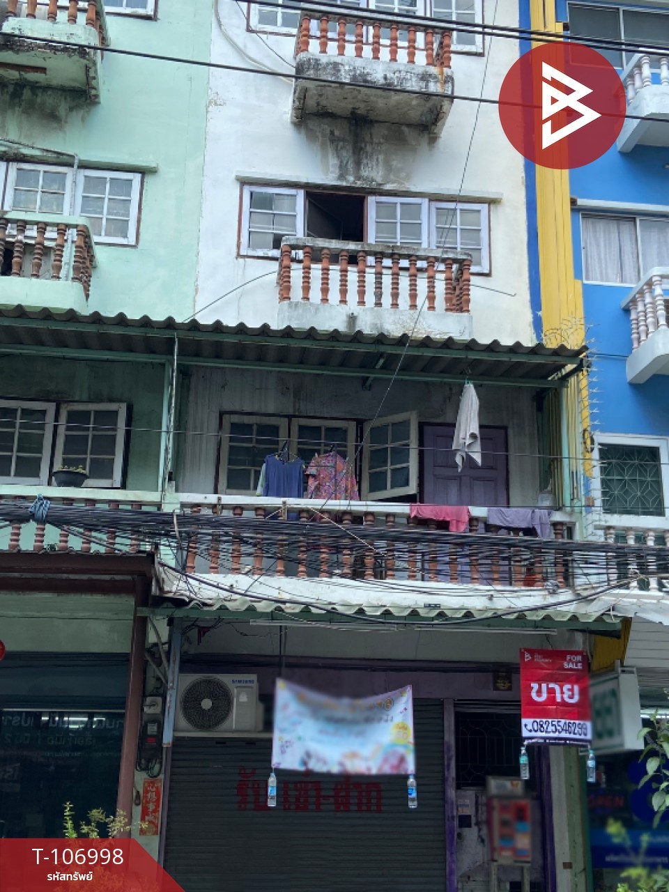 For SaleShop HousePathum Thani,Rangsit, Thammasat : Commercial building for sale White House Village, Khlong Luang Pathum Thani