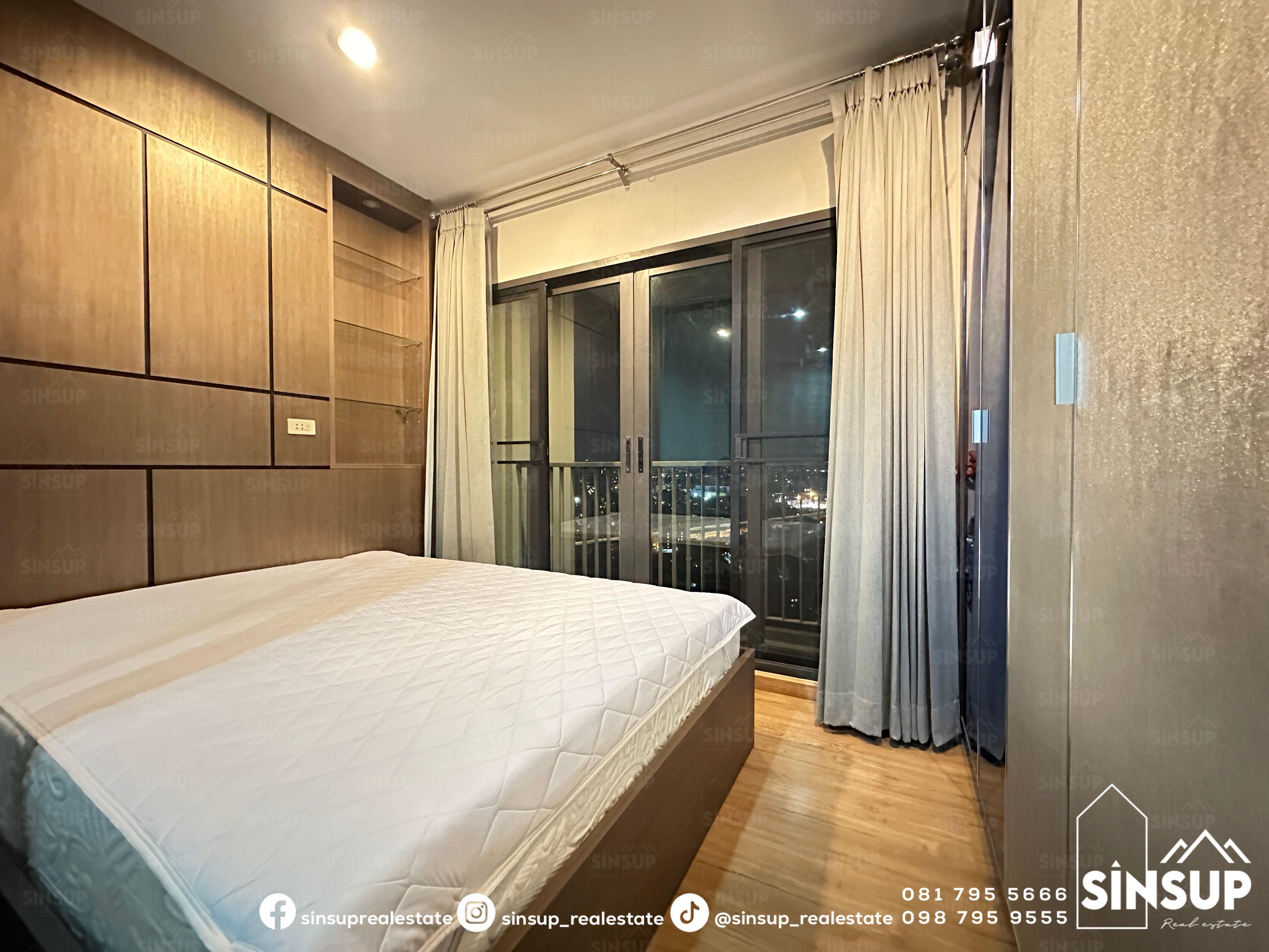 For RentCondoPinklao, Charansanitwong : ⭐️ Rent 𝙏𝙝𝙚 𝙏𝙧𝙚𝙚 𝙏𝙧𝙚𝙚 𝘽𝙖𝙣𝙜-𝙖𝙤𝙧 MRT Bang Or in front of the condo, beautiful room, furniture and complete electrical appliances Ready