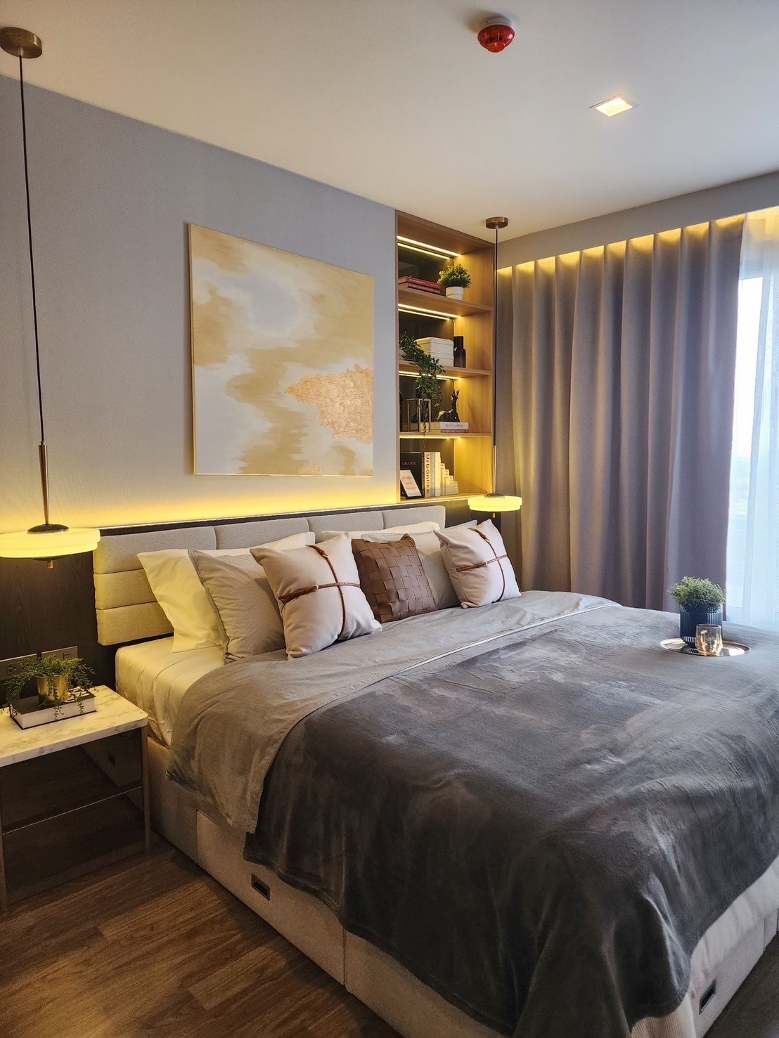 For RentCondoLadprao, Central Ladprao : 🔥For urgent rent🔥 Condo Life Ladprao Valley, 2 bedrooms, size 58 sq m., 41st floor, opposite Central Ladprao, ready to move in