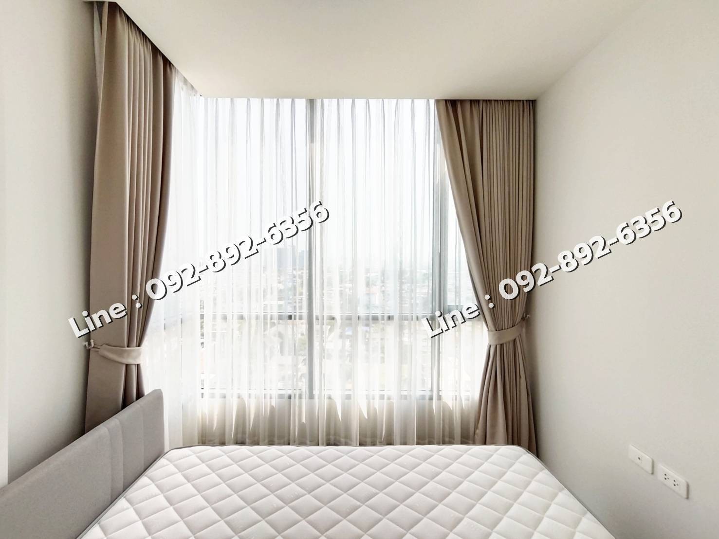 For RentCondoBang Sue, Wong Sawang, Tao Pun : Condo for rent:- Nich Pride Tao Poon- Interchange 2 bedrooms, 10+ floors, corner room, southern balcony, attached to MRT Tao Poon 0 meters