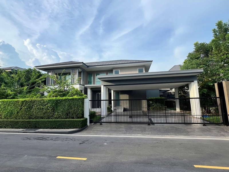 For SaleHouseLadkrabang, Suwannaphum Airport : Perfect House for sale, Rama 9 - Krungthep Kreetha Bre23811