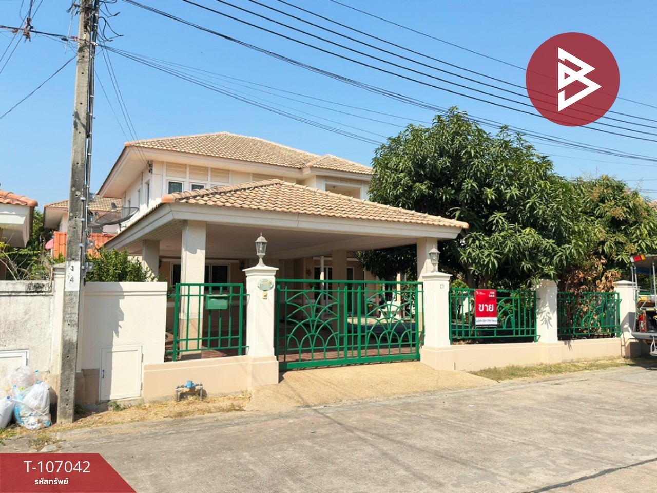 For SaleHouseMin Buri, Romklao : House for sale Passorn Village 13 Suwinthawong, Bangkok