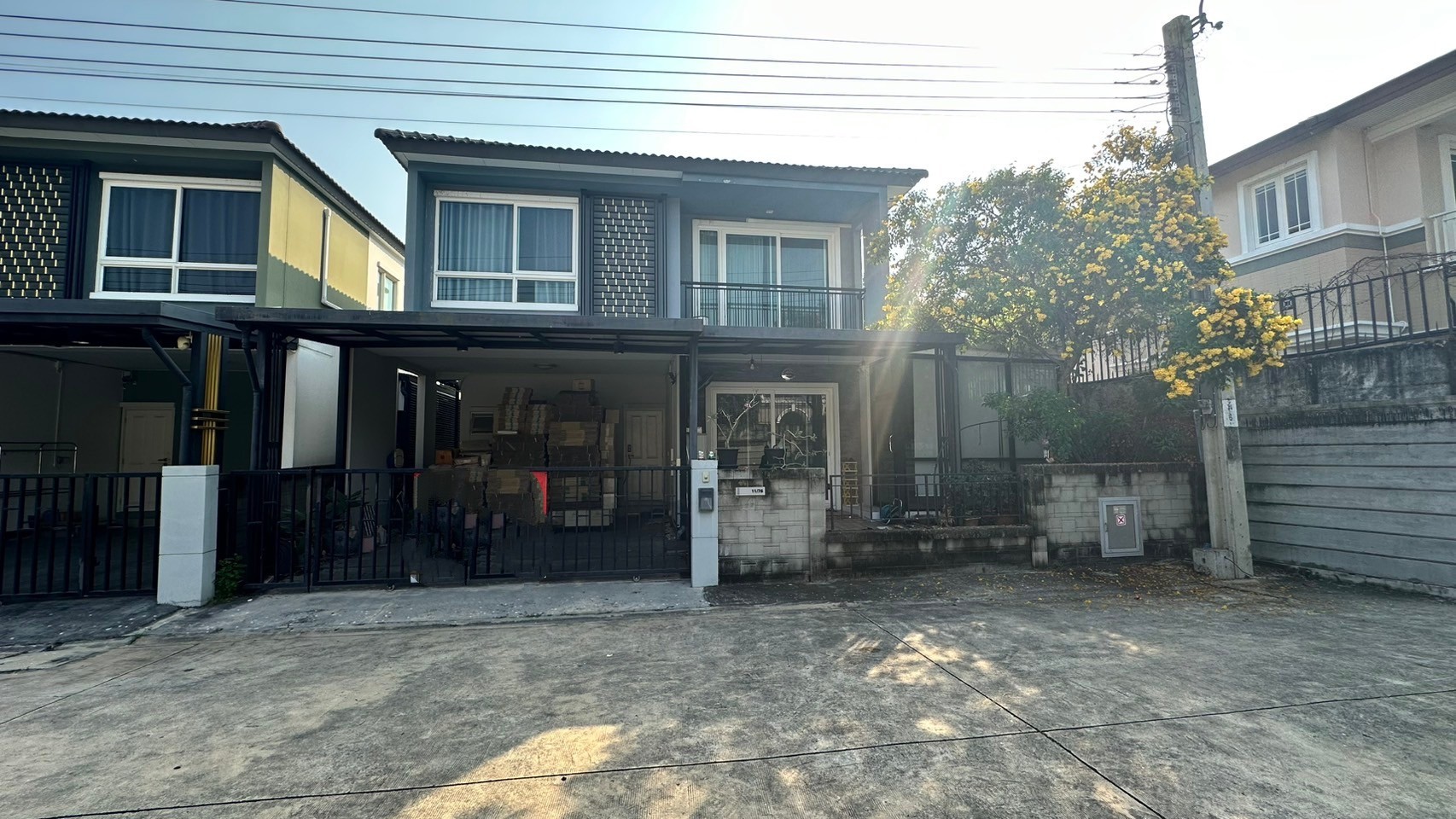 For RentHouseSamut Prakan,Samrong : Rent a single house, Golden, AO Bang Na-King Kaew, a complete decorative furniture house.