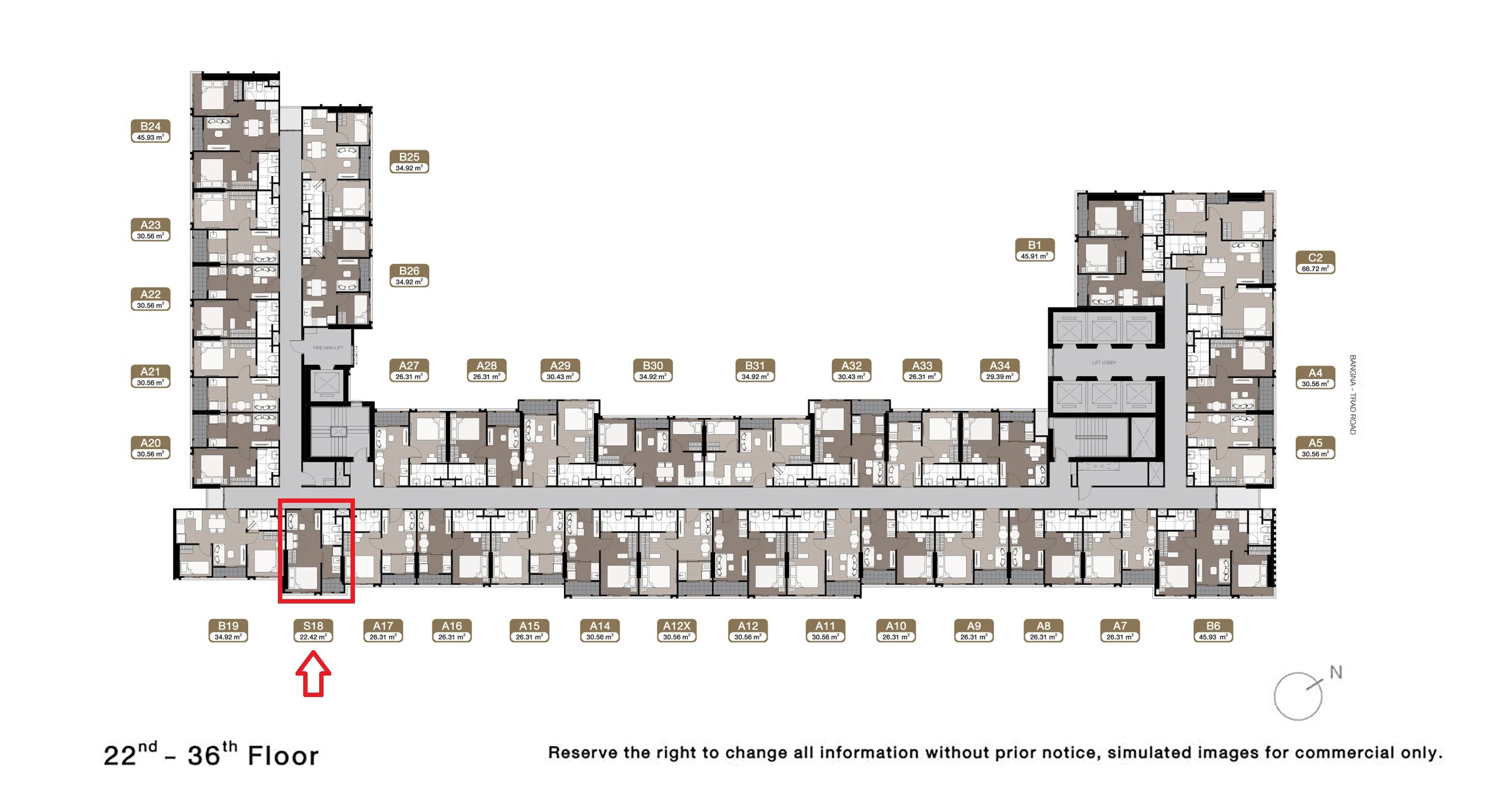 For SaleCondoBangna, Bearing, Lasalle : Selling down the down payment is cheaper than the project 240,000 baht, the smallest room, the cheapest Nue Mega Plus Bang-na project.