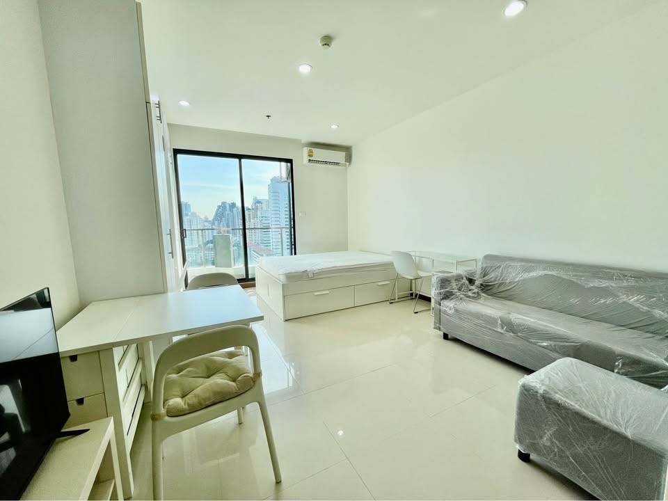 For RentCondoRama9, Petchburi, RCA : Condo for rent, Supalai Premier @ Asoke, 1 bedroom, beautiful room