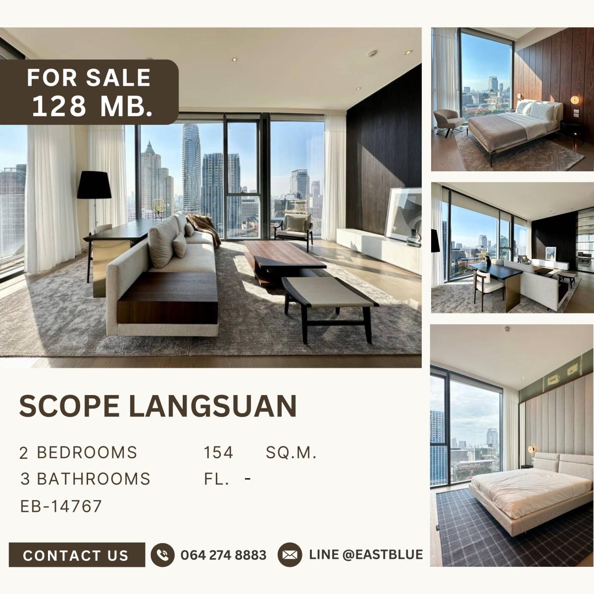 For SaleCondoWitthayu, Chidlom, Langsuan, Ploenchit : Rare Item is ready to sell luxury condo with a full central area. Golden location in Lang Suan Ya Ya urgently !!!