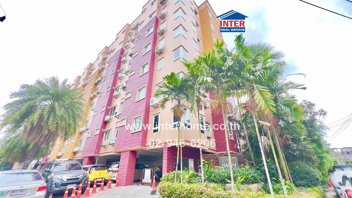 For SaleCondoRatchadapisek, Huaikwang, Suttisan : Condominium 65.07 sq.m. Happy Condo and Sport Club Ratchada 18 near MRT Sutthisan Soi Ratchadaphisek 18 Ratchadaphisek Road, Lat Phrao Road, Huai Khwang District, Bangkok