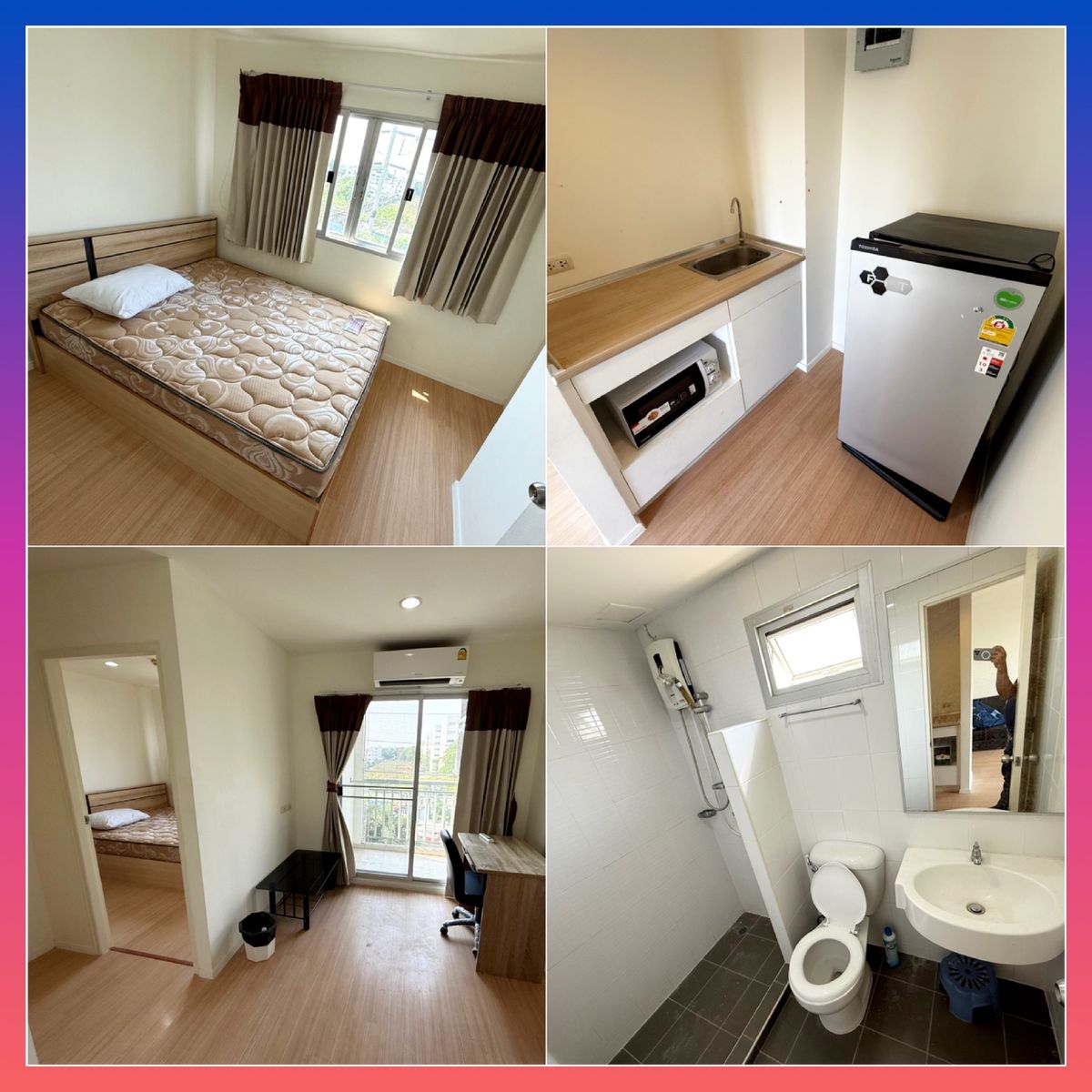 For RentCondoSeri Thai, Ramkhamhaeng Nida : Lumphini Nida Seri Thai Condo for rent near Ladprao Ramkhamhaeng, The Mall Bangkapi Nida, Nida, RBAC, Nawamin, Fashion BTS, Lamsalee