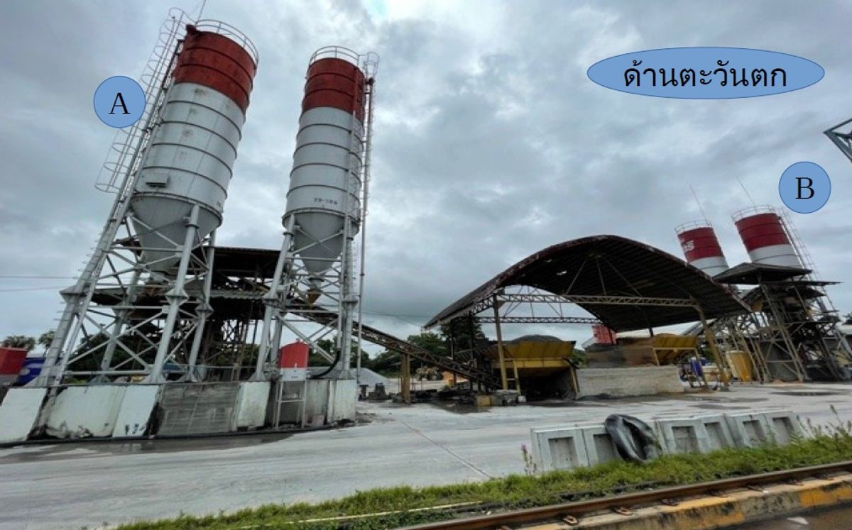 For SaleFactoryChachoengsao : Selling concrete factory Chachoengsao Chachoengsao Construction Contract, 46 Rai, with buildings And all customer base