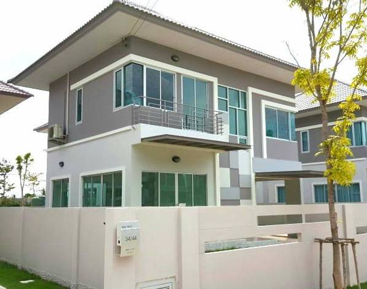 For RentHouseSamut Prakan,Samrong : Rent a decorative house, ready to stay at a detached house, Villa Nova Thepharak