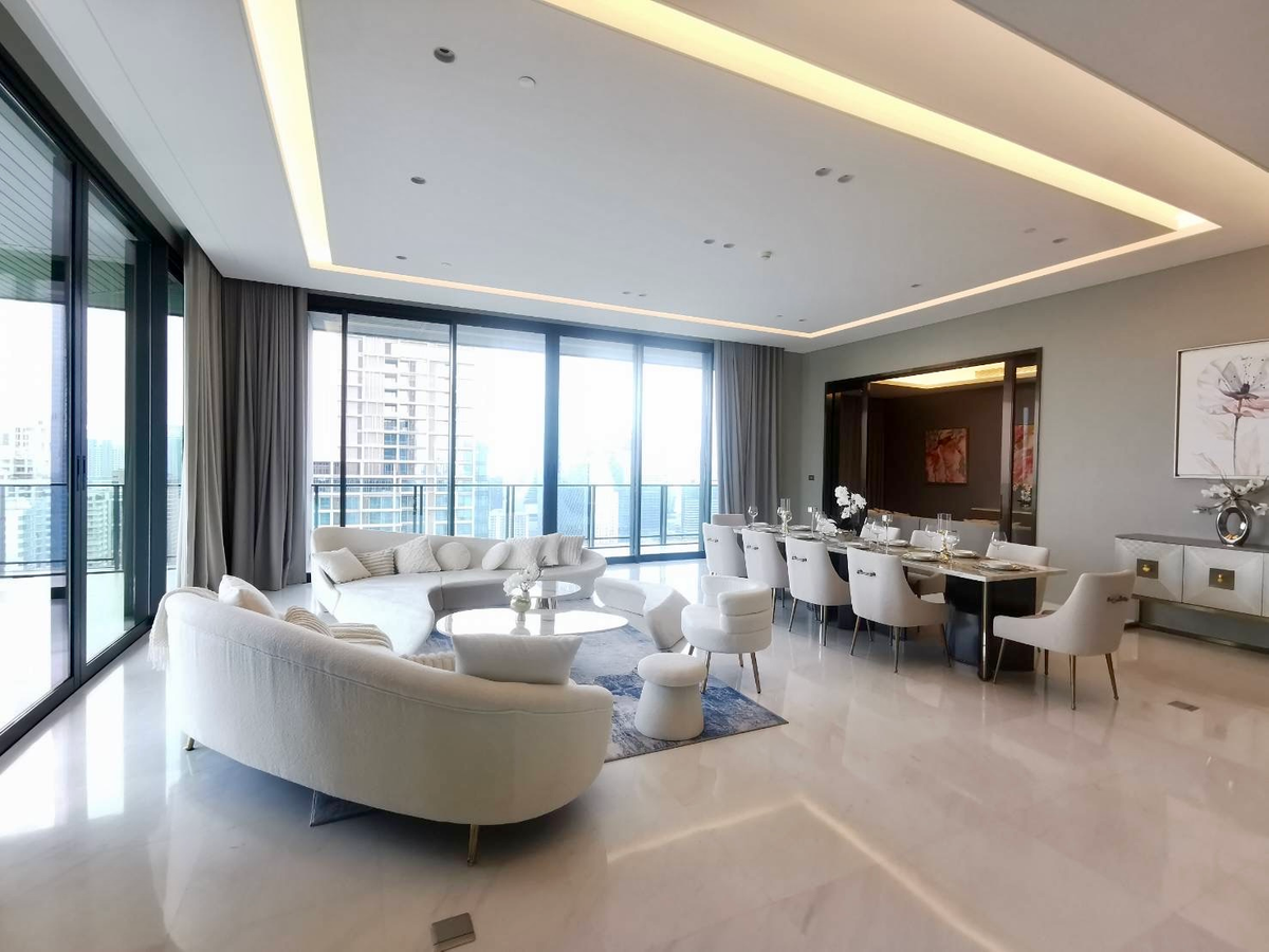 For SaleCondoWitthayu, Chidlom, Langsuan, Ploenchit : Sindhorn Kampinski Penthouse 4BED: 337SQM. 4BED 3BATH 159,000,000 AM: 0656199198