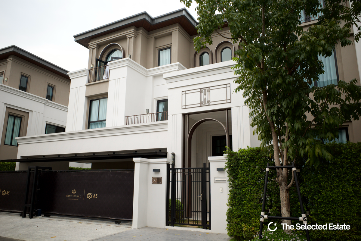 บ้านพัฒนาการ ศรีนครินทร์ : 📍5 Bedrooms | 6 Bathrooms - 705 sqm | 120 sq.wa : RENT 800,000 THB - SALE 85 MB