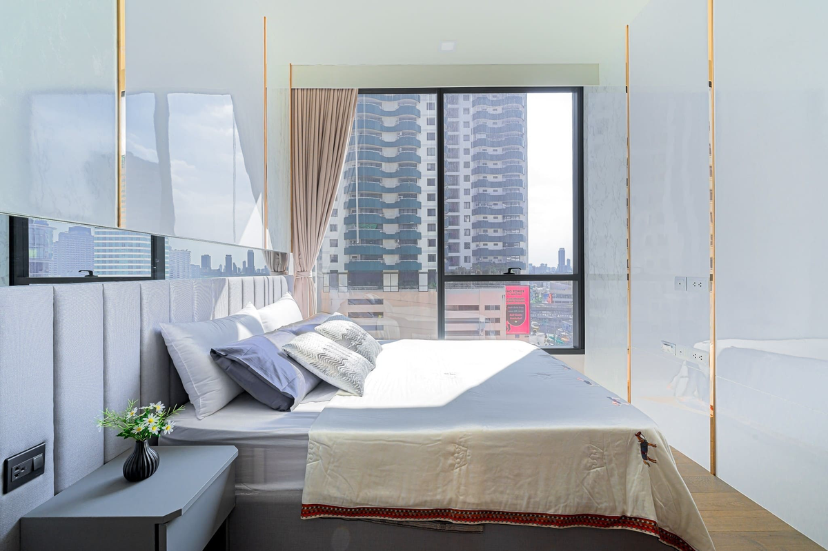 ให้เช่าคอนโดสุขุมวิท อโศก ทองหล่อ : CONDO FOR RENT CELES ASOKE 1 BEDROOM SIZE 35 SQM WITH BTS SKYLINE CITY VIEW