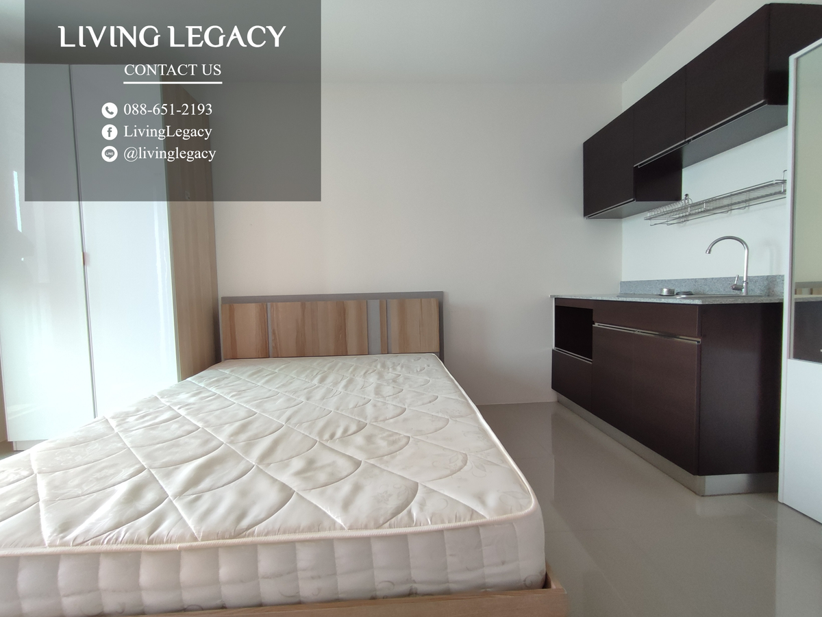 For RentCondoPattanakan, Srinakarin : LTWUR0ZR Condo for Rent Asakan Place Srinakarindra 29 sq.m., Floor 21 Line ID: @livingLegacy