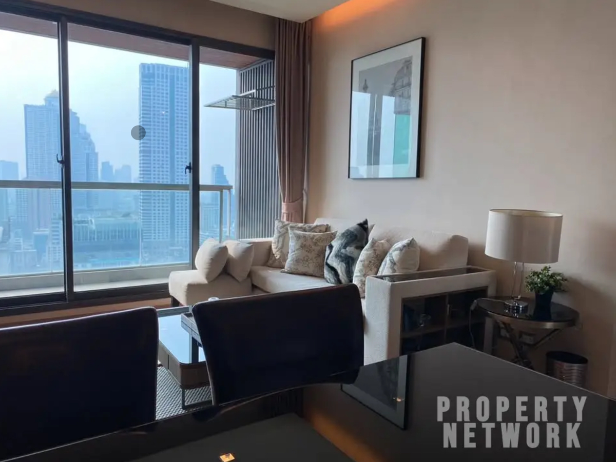 คอนโดสาทร นราธิวาส : 🔥 Great Deal! 2-Bed, 2-Bath at The Address Sathorn – High Floor, 70 SQM 🔥