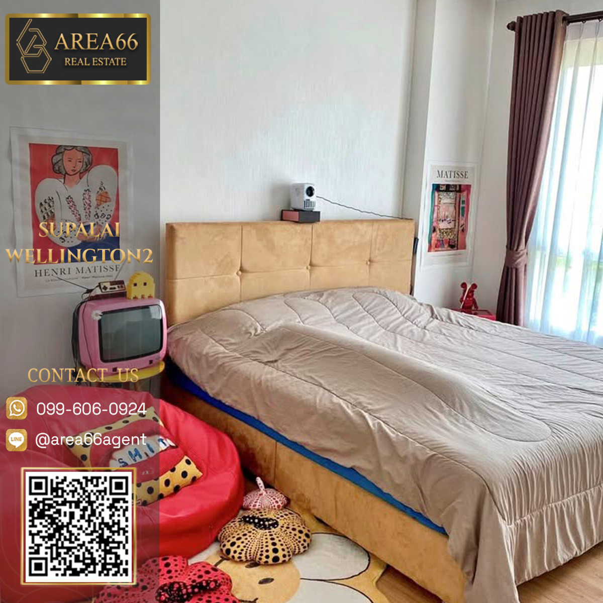 For SaleCondoRama9, Petchburi, RCA : 🔥 Urgent sale !! Supalai Wellington2 Condo