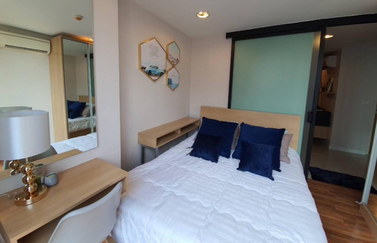 For RentCondoSukhumvit, Asoke, Thonglor : Rental of the Senith Place Sukhumvit 42, size 33 square meters, on the eighth floor, A -Hong Building, newly decorated with photos according to the video.